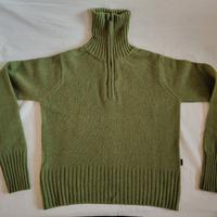 Maglia Kappa, pura lana, verde, tg S