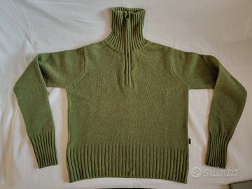 Maglia Kappa, pura lana, verde, tg S