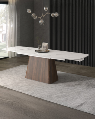Nuovo tavolo allungabile in ceramica di design