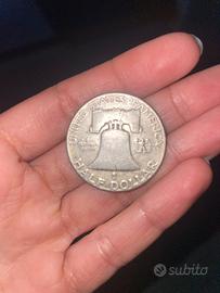 Moneta - mezzo dollaro Franklin del 1954