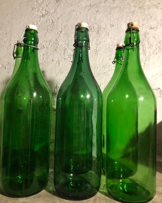 15 Bottiglioni in vetro da 2 L