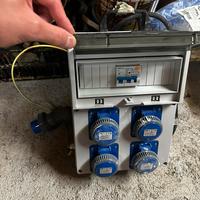 Quadro primario da cantiere 220v certificato