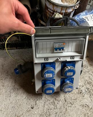 Quadro primario da cantiere 220v certificato
