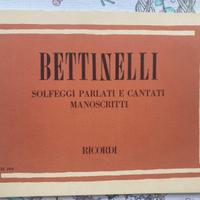 Solfeggio Bettinelli / Pozzoli / Pedron / Ciriaco