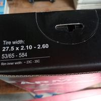 Inserti tubeless + camere d'aria