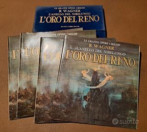 R. Wagner "L'oro del Reno" 5 vinili musica class