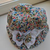 Cappello a fiori bambina, 18-24 mesi moda francese