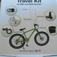 Kit accessori bici, e-bike NUOVI E CONFEZIONATI 