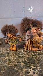 Coppia di trolls originali