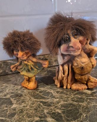 Coppia di trolls originali
