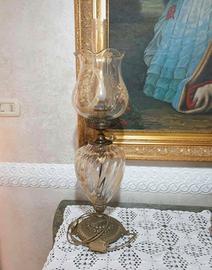 Lampada vintage in vetro di Murano