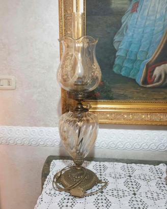 Lampada vintage in vetro di Murano