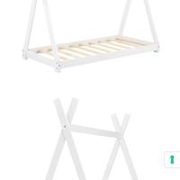 Letto tenda montessoriano