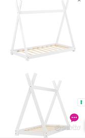 Letto tenda montessoriano