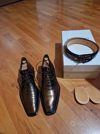 scarpe cinto Carlo Pignatelli usate