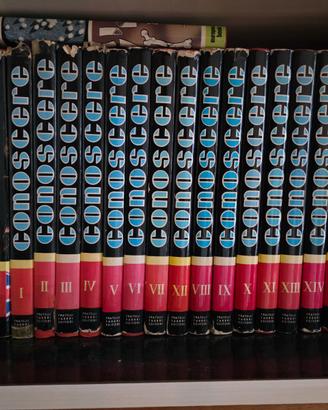 Enciclopedia Conoscere completa 23 volumi