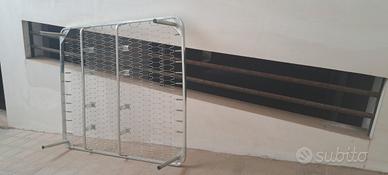 Rete letto matrimoniale metalallica a molle .
