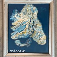 Smalto su tela NERONE SERGIO TERZI 30x25