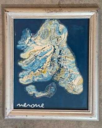 Smalto su tela NERONE SERGIO TERZI 30x25