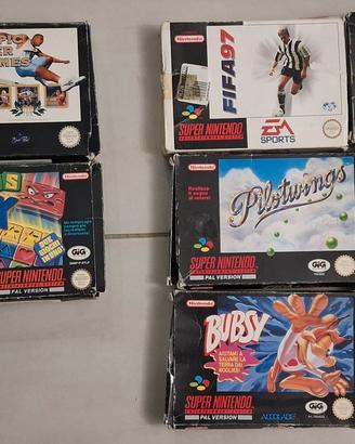 mega lotto videogame Snes super nintendo boxati