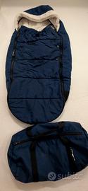 Sacco invernale blu Yoyo Babyzen