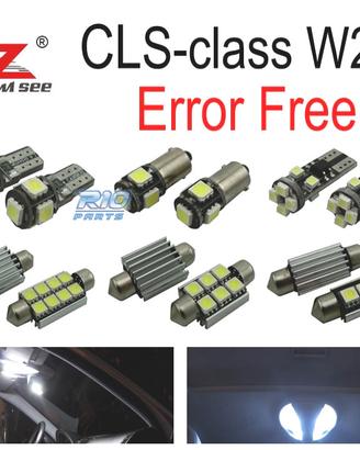 KIT 27 LAMPADE LED INTERNE MERCEDES CLS W219 C219 
