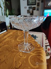 centrotavola cristallo vintage