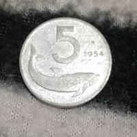 5 Lire 1954