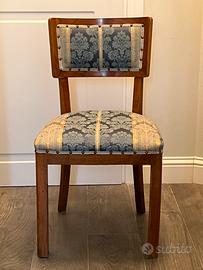 Sedia vintage imbottita