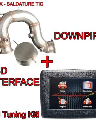 Downpipe e Centralina AUDI TT 2.0TDI 184CV VA4 5x1