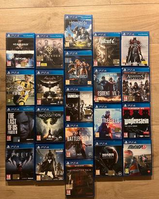 Giochi Ps4 - 13 giochi originali