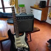 chitarra e amplificatore fender originale 