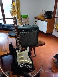 chitarra e amplificatore fender originale 