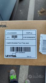 prese lan cat 6a leviton