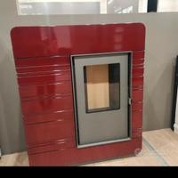 termostufa pellet Piazzetta 17 kW per termosifoni 