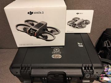 DJI Avata 2 Fly More Combo + DJI Neo 2 + Accessori