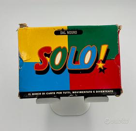 SOLO! Dal negro gioco di carte completo + regol.
