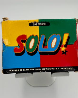 SOLO! Dal negro gioco di carte completo + regol.