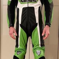 Tuta moto taglia 48 pelle di kanguro