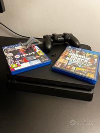 Playstation 4 Slim 500gb + GTA5 e FIFA