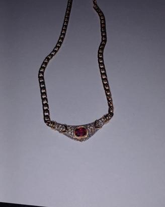 collana con pietra