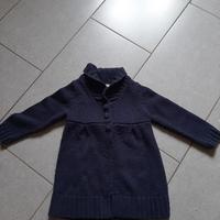 Cappottino blu scuro bambina Iana kids- 4 anni