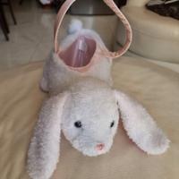 Coniglietto Pasquale decorazione/cestino