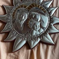 Formella grande sacra famiglia