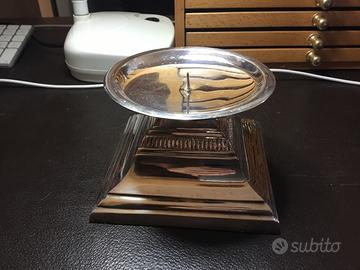 Porta candela in argento