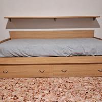 Letto singolo & mensola
