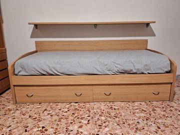 Letto singolo & mensola