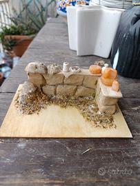 presepe ambiente formaggi Thun 