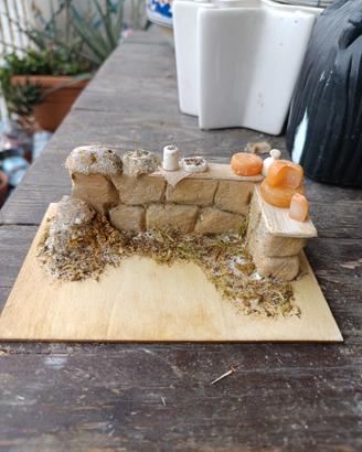 presepe ambiente formaggi Thun 
