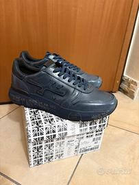 Premiata 42 Mick in pelle blu